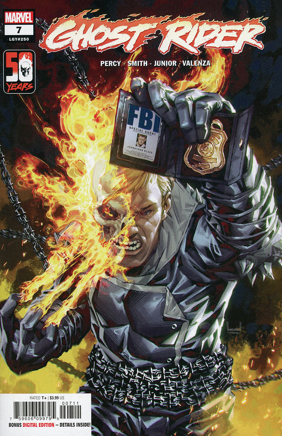 Ghost Rider 7 Kael Ngu Regular CovrPrice