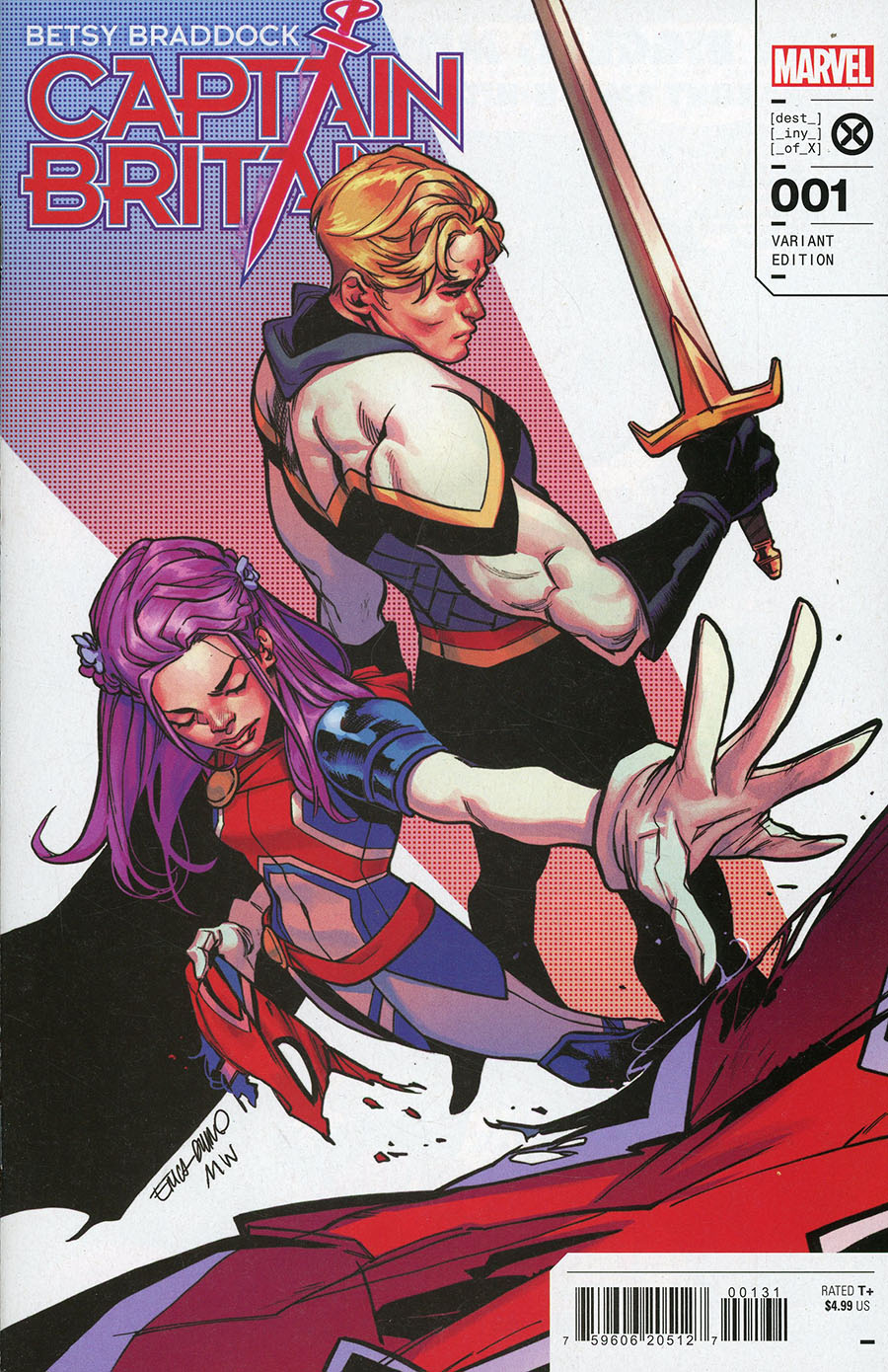 Betsy Braddock Captain Britain Erica Durso Covrprice