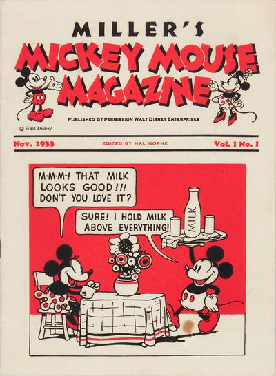 Mickey Mouse Magazine [Second Series] #1 (1933)