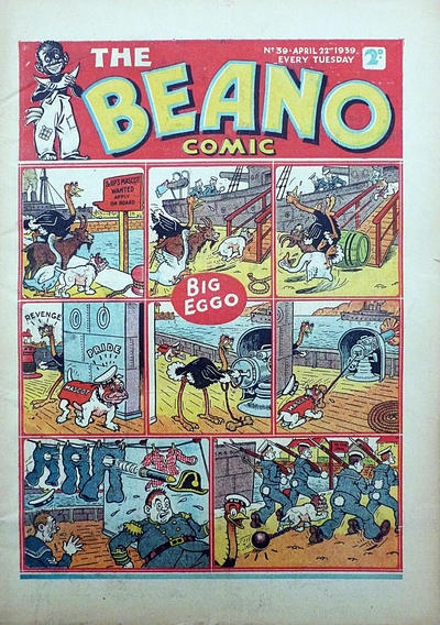 The Beano Comic #39 (1938)