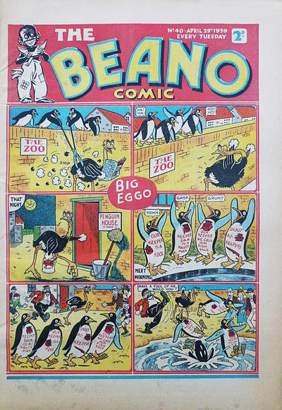 The Beano Comic #40 (1938)