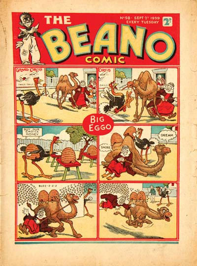The Beano Comic #58 (1938)