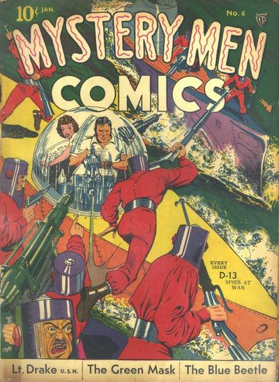 Mystery Men Comics #6 (1939)