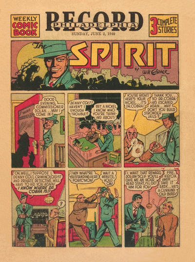 The Spirit #6/2/1940 (1940)
