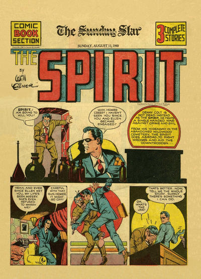 The Spirit #8/11/1940 (1940)