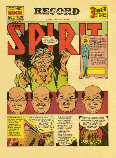 The Spirit #8/18/1940 (1940)