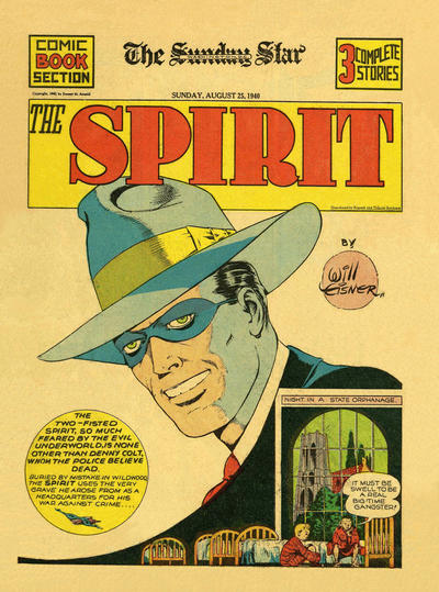 The Spirit #8/25/1940 (1940)