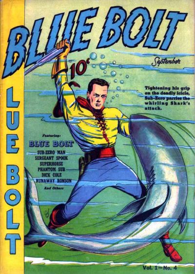 Blue Bolt #4 [4] (1940)
