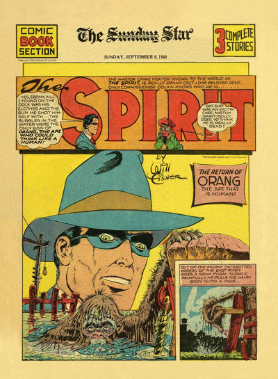 The Spirit #9/8/1940 (1940)