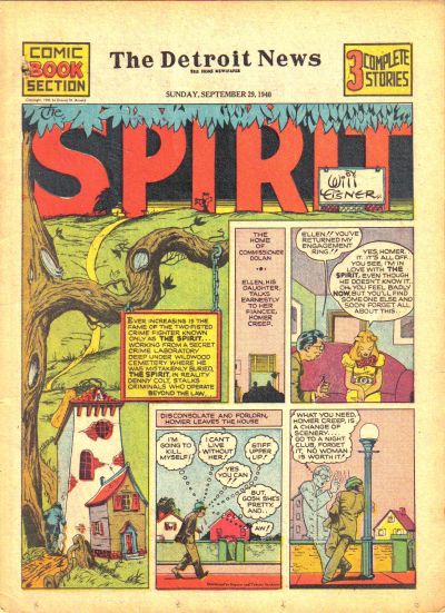 The Spirit #9/29/1940 (1940)