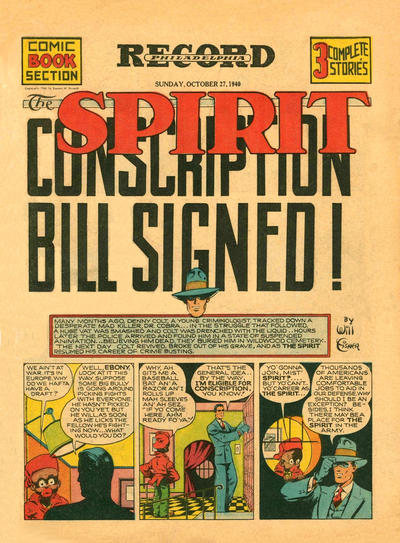 The Spirit #10/27/1940 (1940)