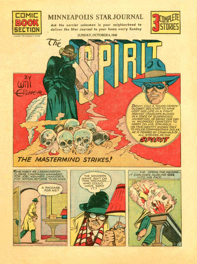 The Spirit #10/6/1940 (1940)