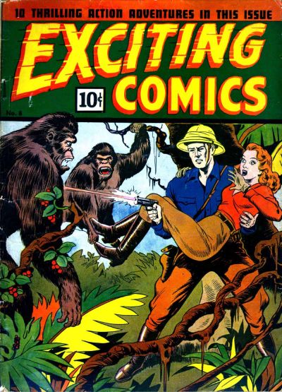 Exciting Comics #2 (8) (1941)