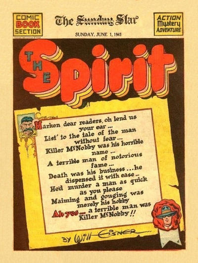 The Spirit #6/1/1941 (1941)