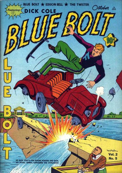 Blue Bolt #5 [17] (1941)
