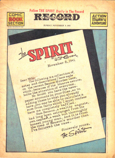 The Spirit #11/9/1941 (1941)