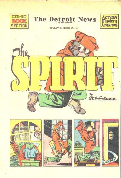 The Spirit #1/25/1942 (1942)