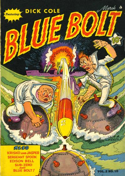 Blue Bolt #10 [22] (1942)