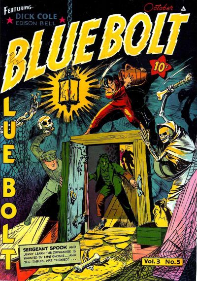 Blue Bolt #5 [29] (1942)