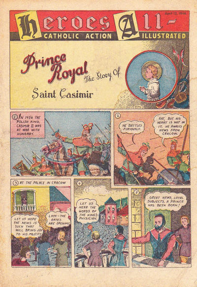 Heroes All: Catholic Action Illustrated #14 (1943)