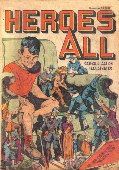 Heroes All: Catholic Action Illustrated #20 (1943)