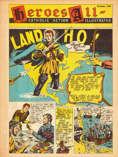 Heroes All: Catholic Action Illustrated #8 (1943)