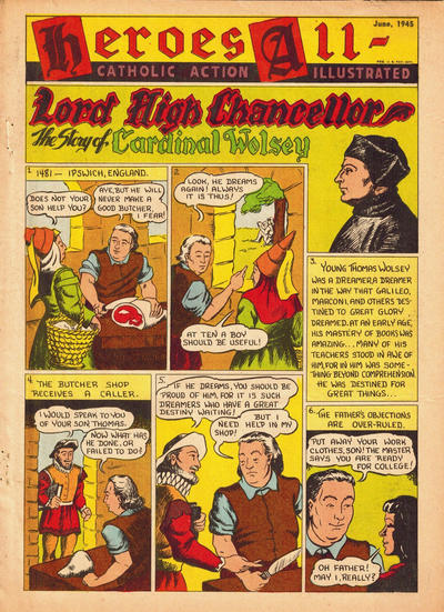 Heroes All: Catholic Action Illustrated #6 (1943)