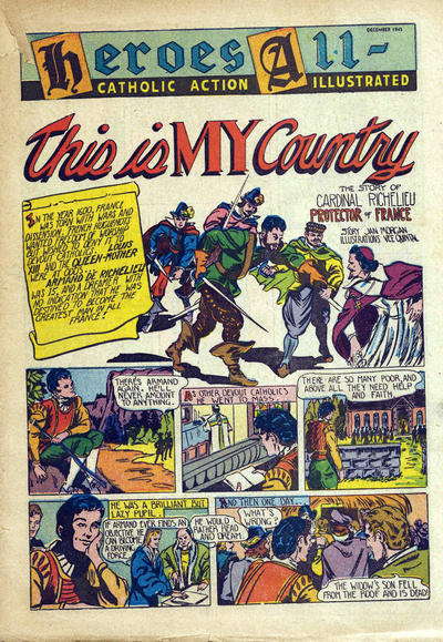 Heroes All: Catholic Action Illustrated #10 (1943)