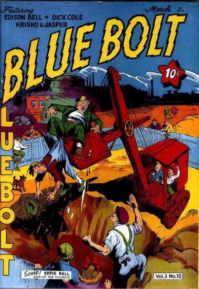 Blue Bolt #10 [34] (1943)