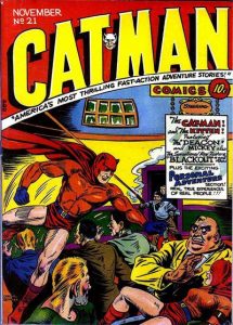 Cat-Man Comics #8 (21) (1943)