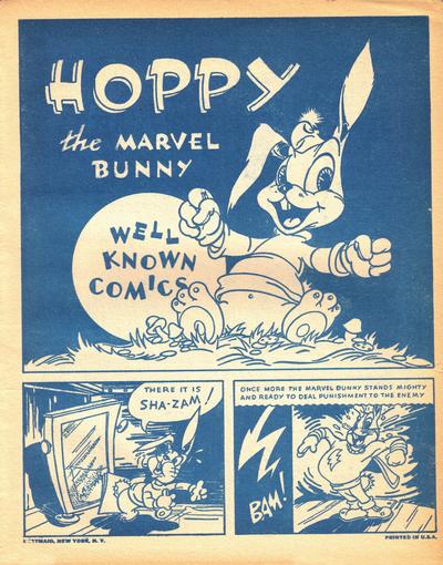 Hoppy, the Marvel Bunny [Well Known Comics] #[nn] (1944)