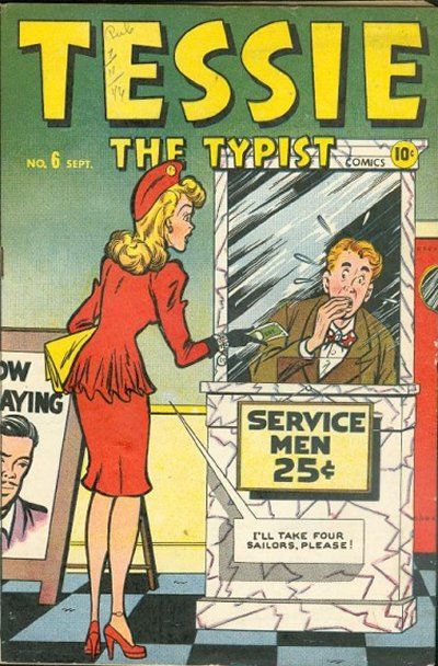 Tessie the Typist Comics #6 (1944)