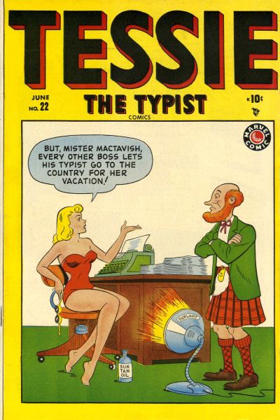 Tessie the Typist Comics #22 (1944)