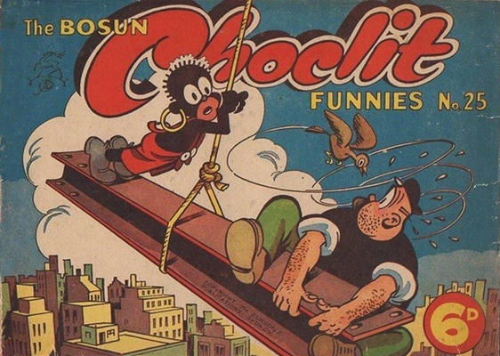 The Bosun and Choclit Funnies #25 (1946)