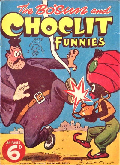 The Bosun and Choclit Funnies #3 (1946)