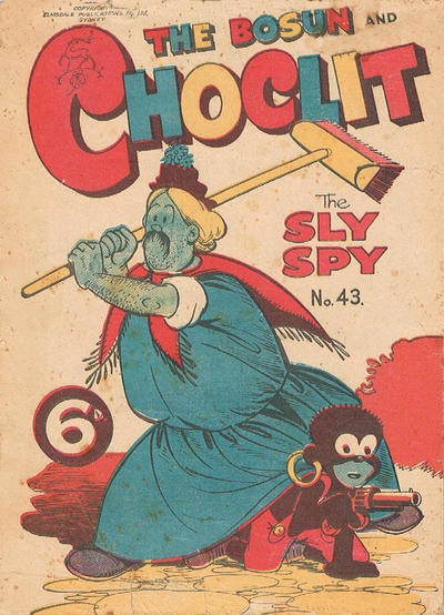 The Bosun and Choclit Funnies #43 (1946)