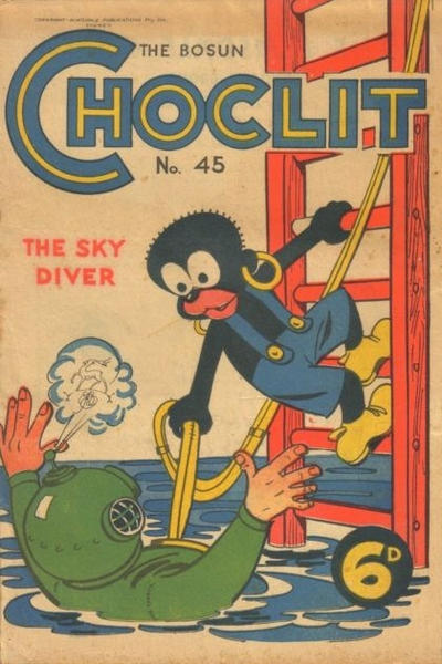 The Bosun and Choclit Funnies #45 (1946)