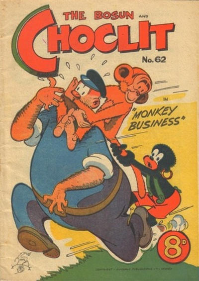 The Bosun and Choclit Funnies #62 (1946)