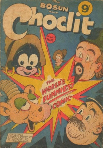 The Bosun and Choclit Funnies #8 (1946)