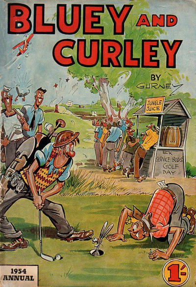 Bluey and Curley Annual #1954 (1946)