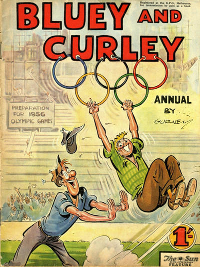 Bluey and Curley Annual #1956 (1946)