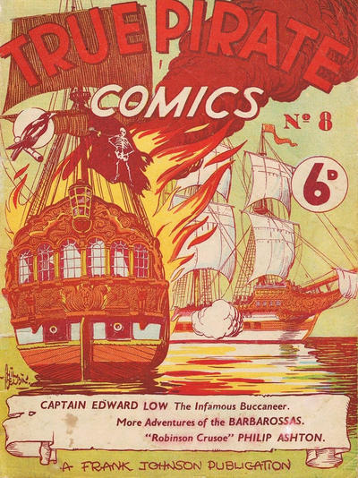 True Pirate Comics #8 (1946)