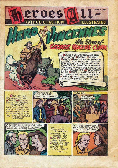 Heroes All: Catholic Action Illustrated #17 (1946)