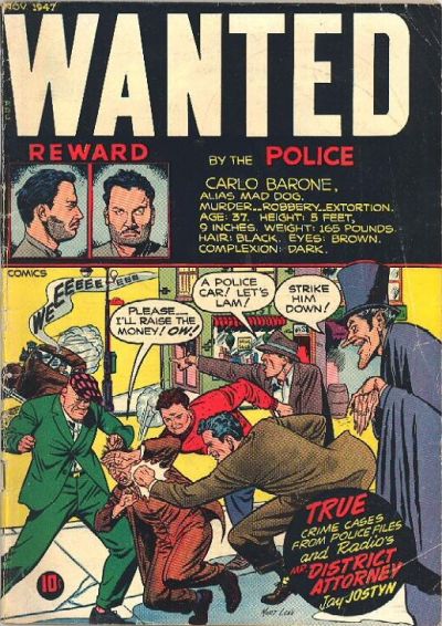 Wanted Comics #10 (1947)