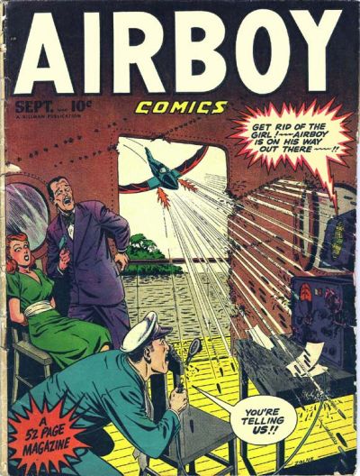 Airboy Comics #8 [55] (1948)