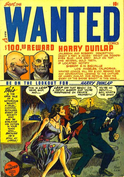 Wanted Comics #15 (1948)