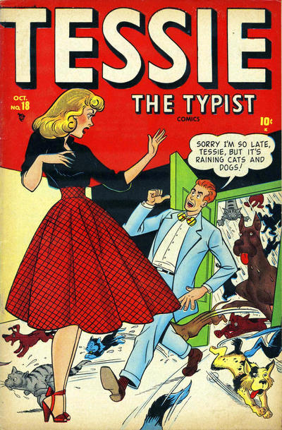 Tessie the Typist Comics #18 (1948)