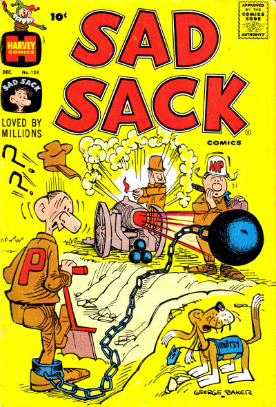 Sad Sack Comics #124 (1949)
