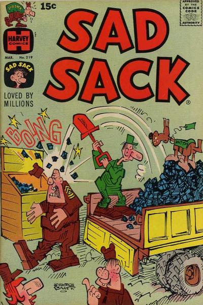 Sad Sack Comics #219 (1949)