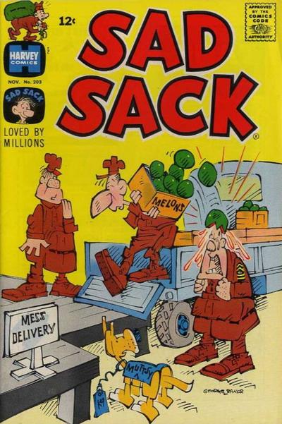 Sad Sack Comics #203 (1949)